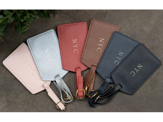 Luggage Tag with Privacy Flap