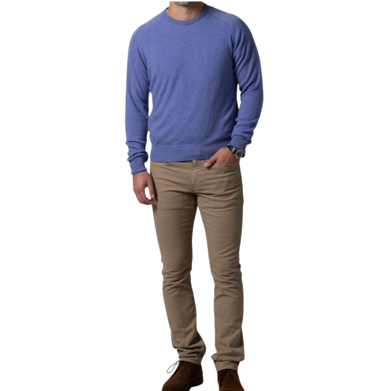 B. Draddy Men's 007 Cashmere Crewneck