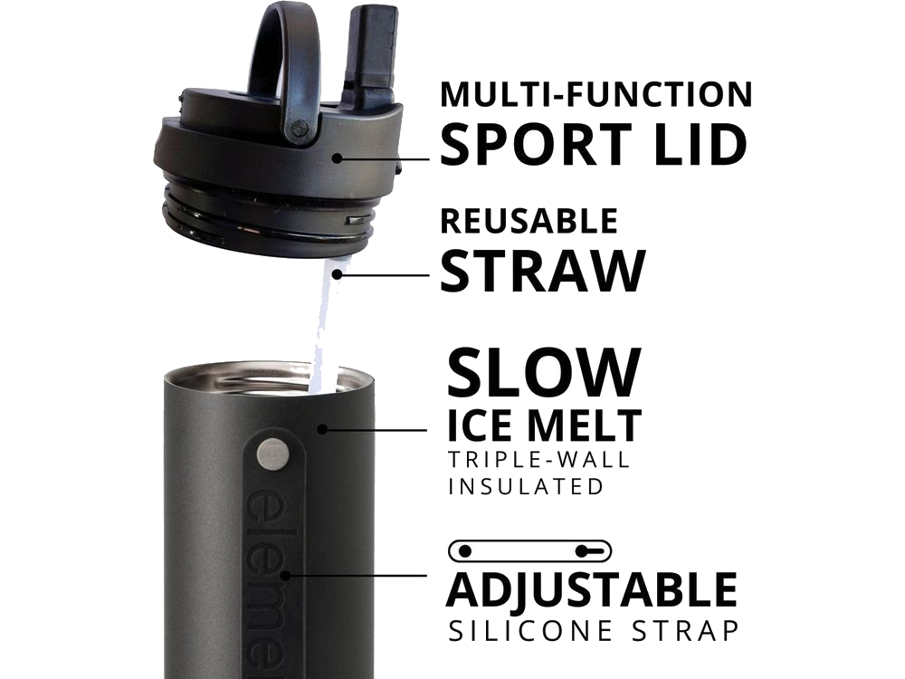 Elemental Iconic 20oz Sport Water Bottle