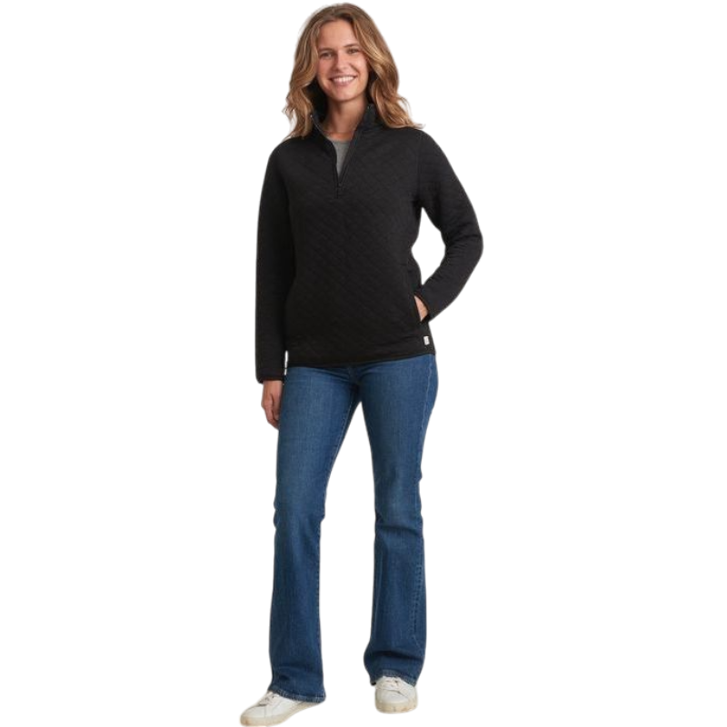 Marine Layer Women's Corbet Quarter Zip Pullover