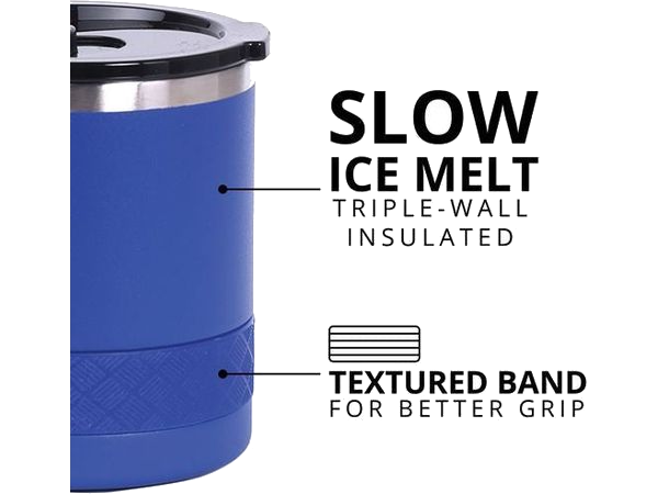 Elemental Recess 10oz Rocks Tumbler - Royal Blue