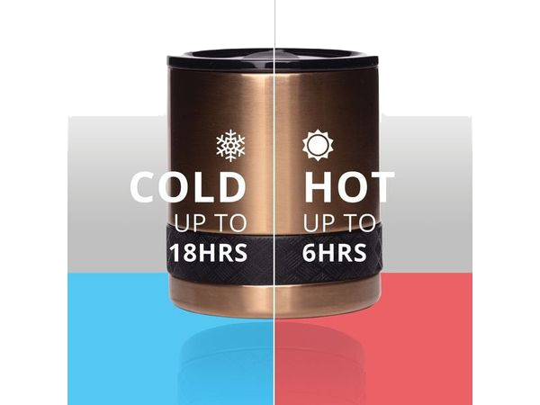 Elemental Recess 10oz Rocks Tumbler - Copper