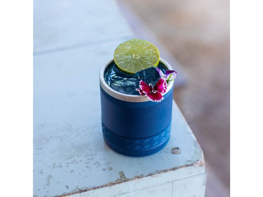 Elemental Recess 10oz Rocks Tumbler - Navy Blue