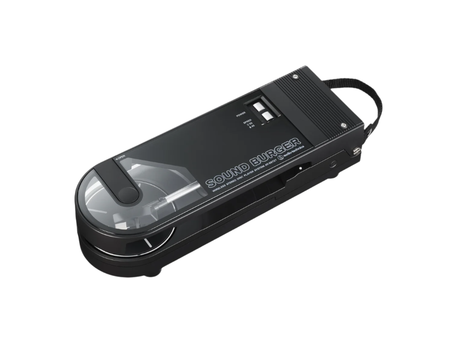 Audio-Technica Sound Burger Portable Bluetooth Turntable - Black