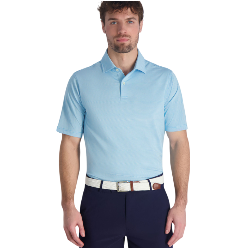 Fairway & Greene Men's Mini Stripe Polo