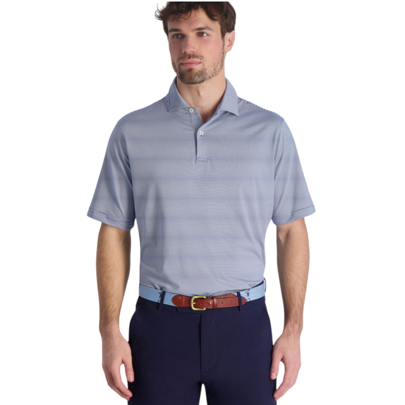Fairway & Greene Men's Mini Stripe Polo