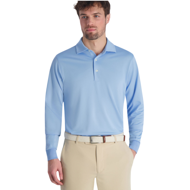 Fairway & Greene Men's MCHUGH Long-Sleeve Polo
