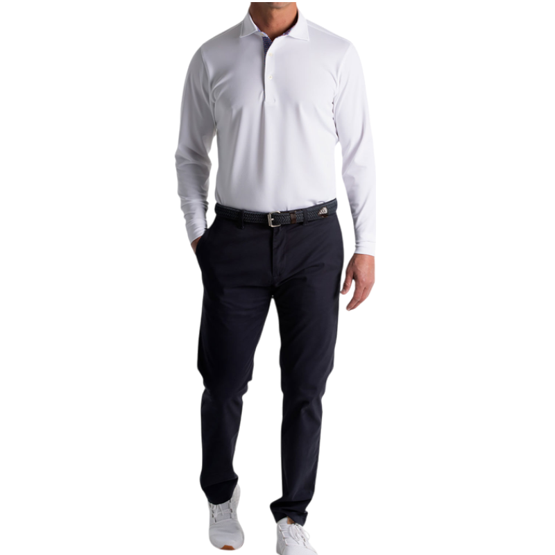 Fairway & Greene Men's MCHUGH Long-Sleeve Polo