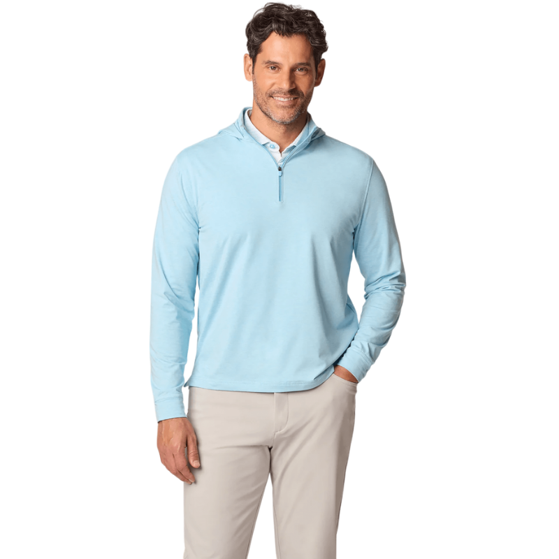 Johnnie-O Men's Slaton Hooded Quarter-Zip