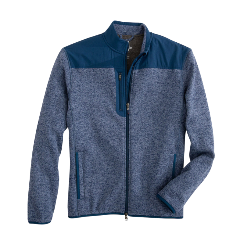 Johnnie-O Men's Arlo Full-Zip Fleece Jacket