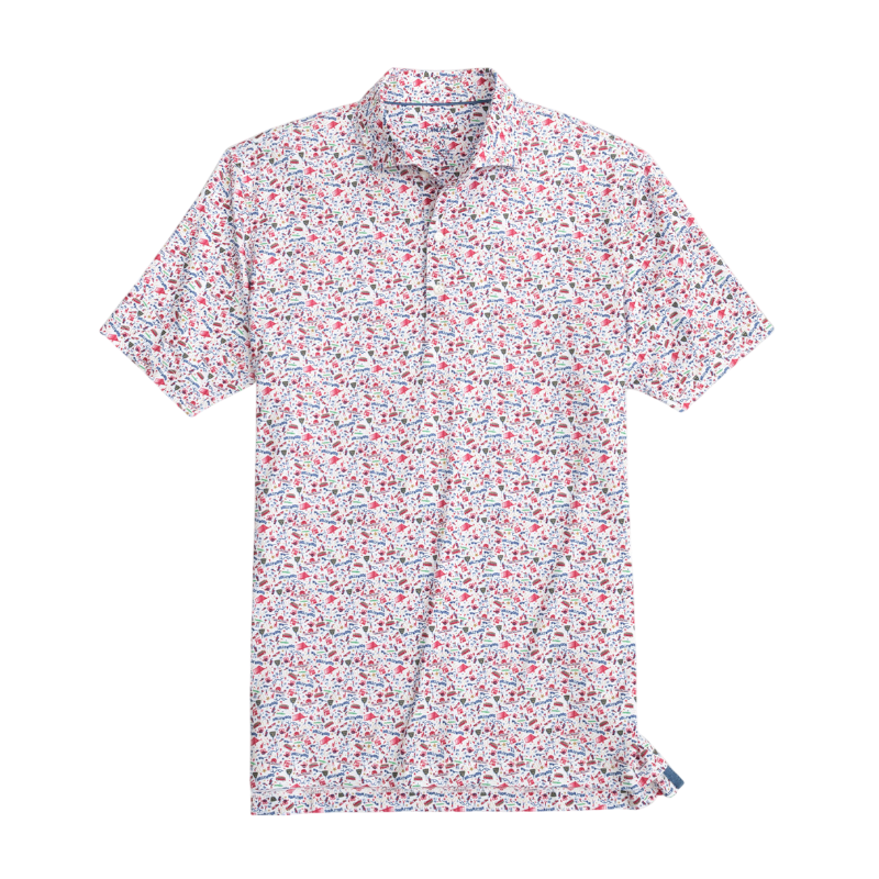 Johnnie-O Men's Show Biz Printed Polo