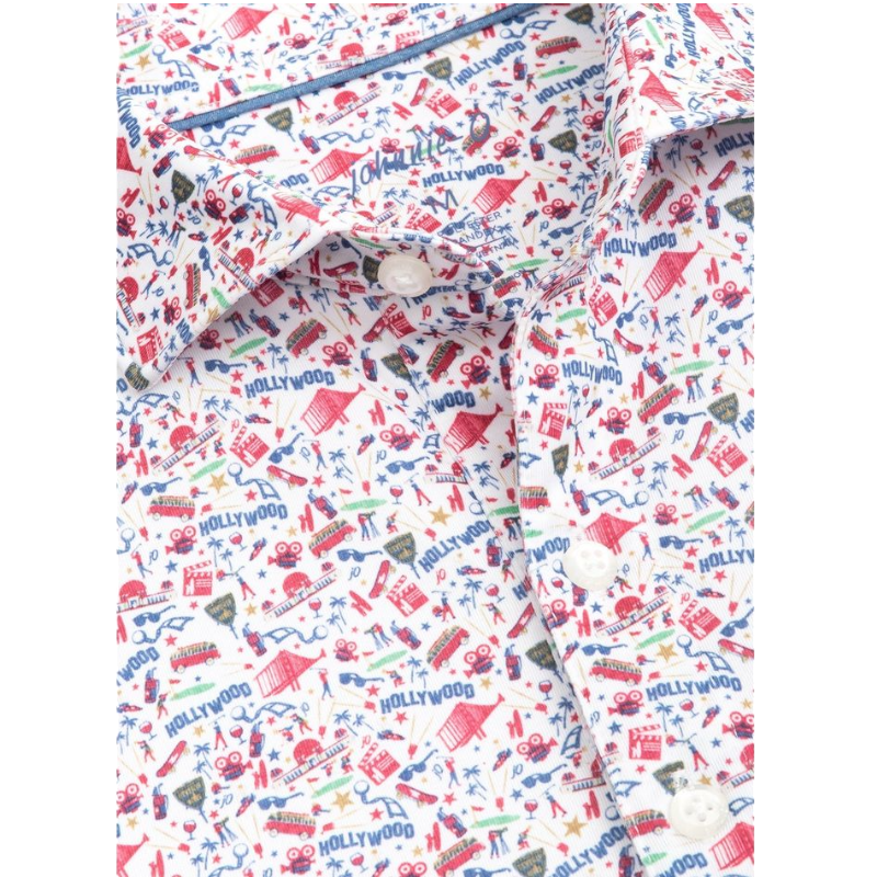 Johnnie-O Men's Show Biz Printed Polo