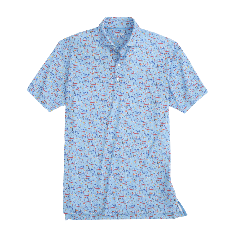 Johnnie-O Men's Chi-Town Printed Polo