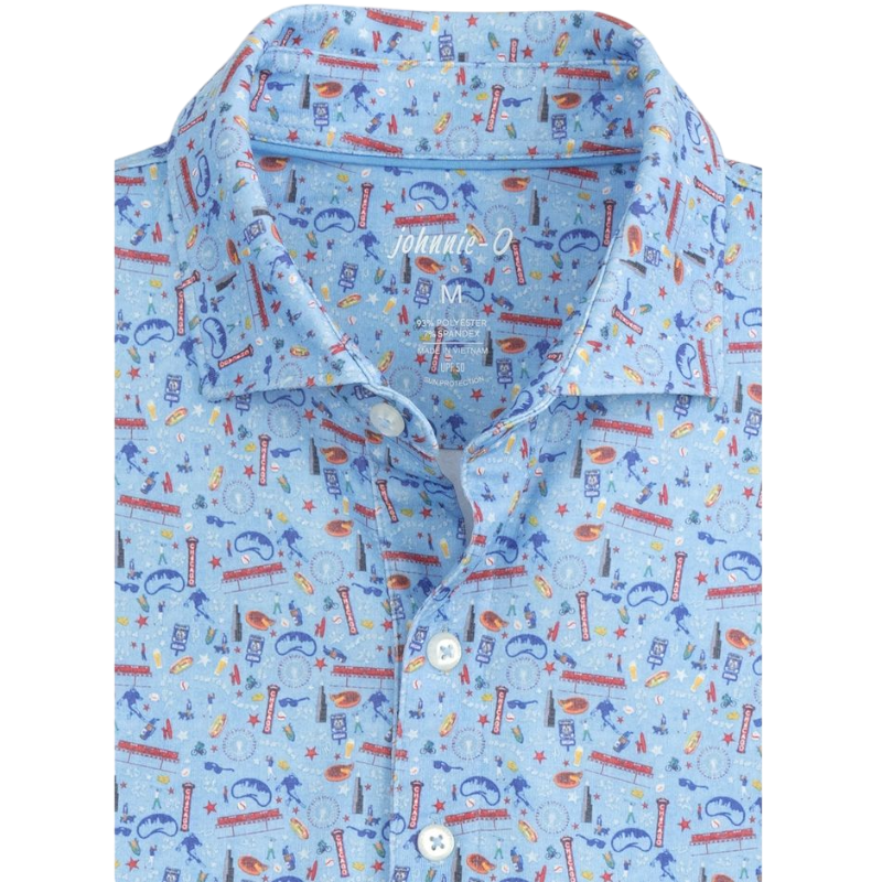Johnnie-O Men's Chi-Town Printed Polo