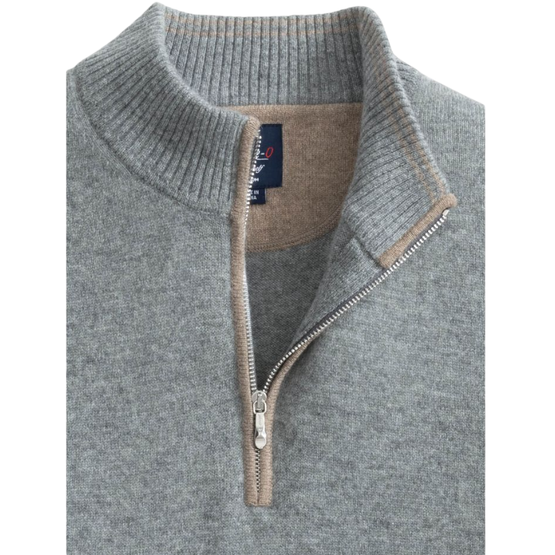 Johnnie-O Men's Mayfair Quarter-Zip Sweater