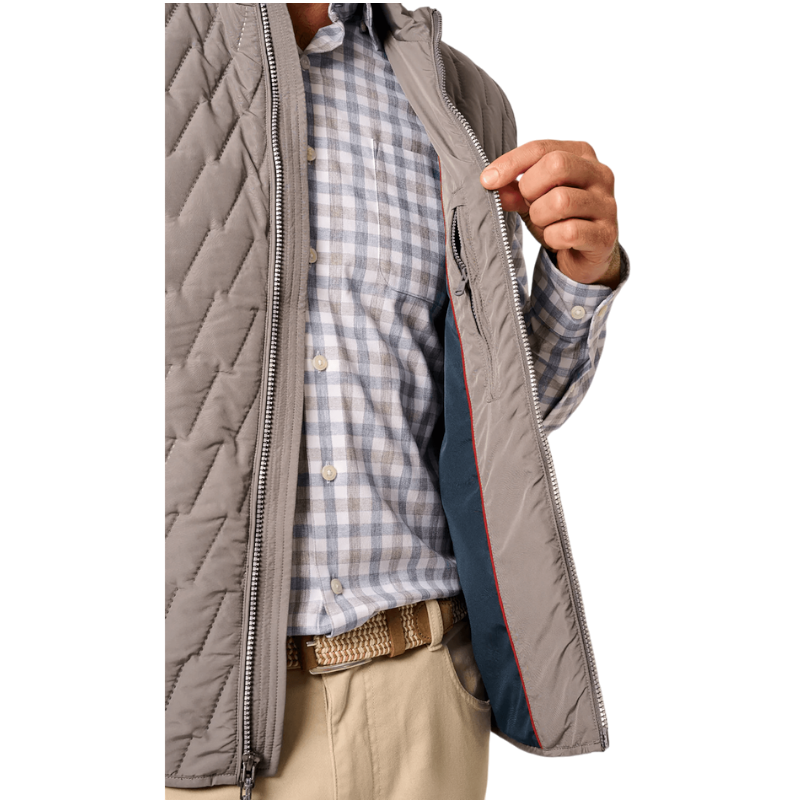 Johnnie-O Men's Belfry Quilted Vest