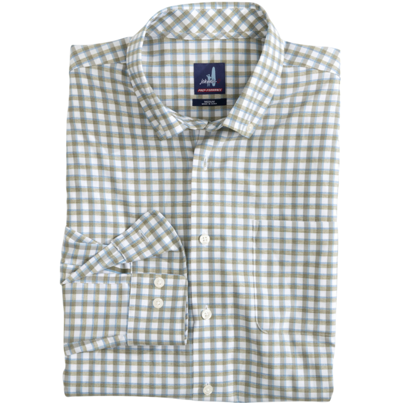 Johnnie-O Men's Mead PREP-FORMANCE Button Up Shirt