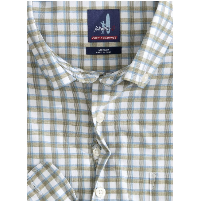 Johnnie-O Men's Mead PREP-FORMANCE Button Up Shirt