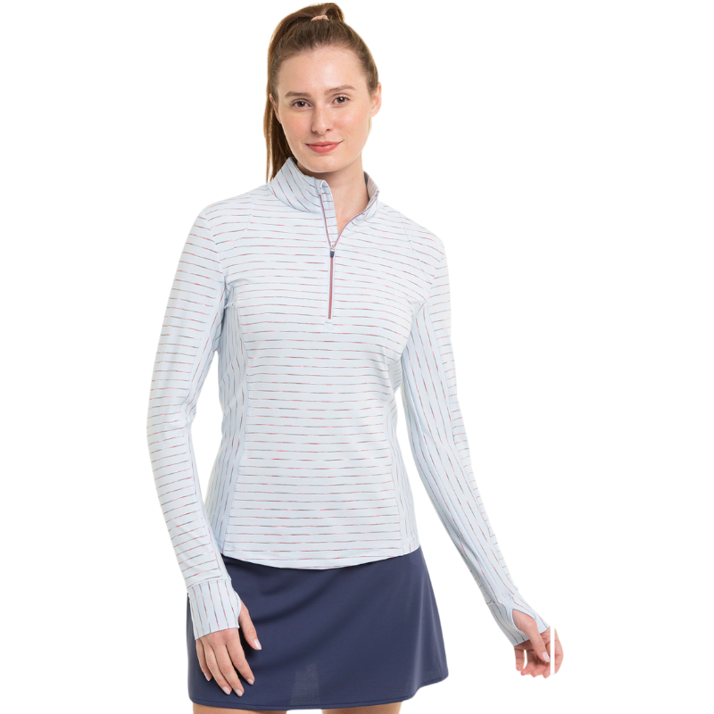 Zero Restriction Women's Renae Quarter-Zip Mock Neck