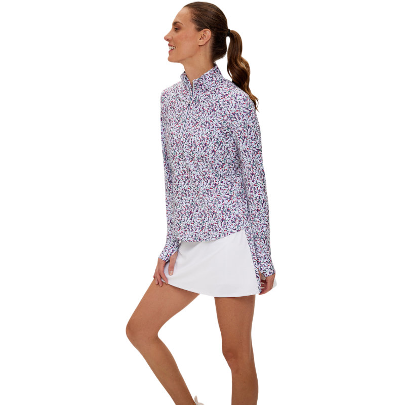 Zero Restriction Women's Renae Quarter-Zip Mock Neck