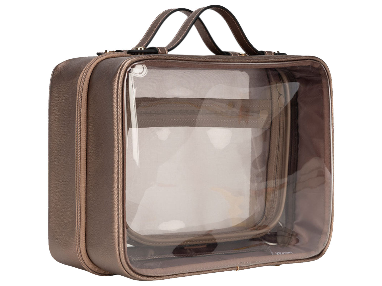 Calpak Large Clear Cosmetics Case