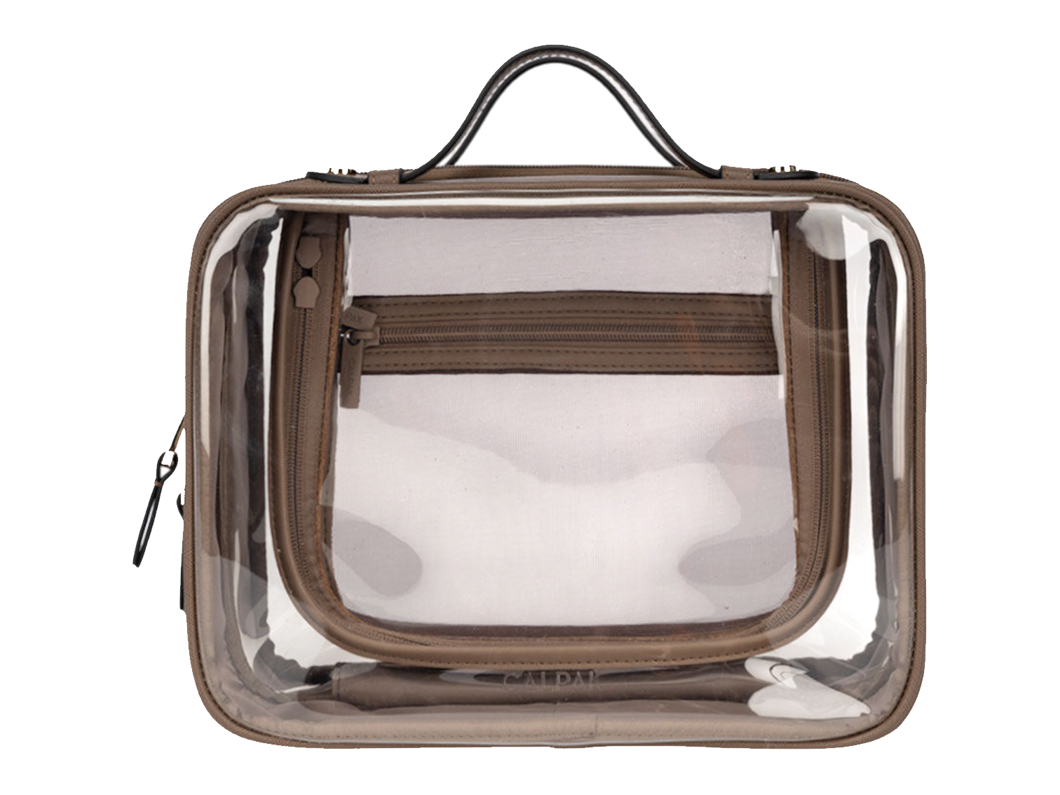 Calpak Large Clear Cosmetics Case