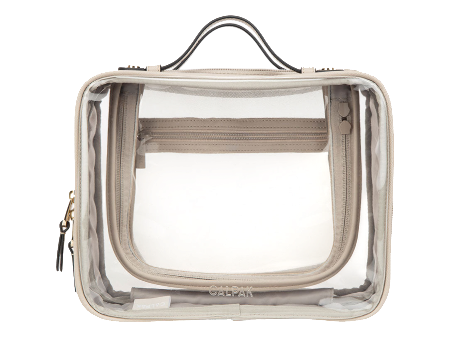 Calpak Large Clear Cosmetics Case
