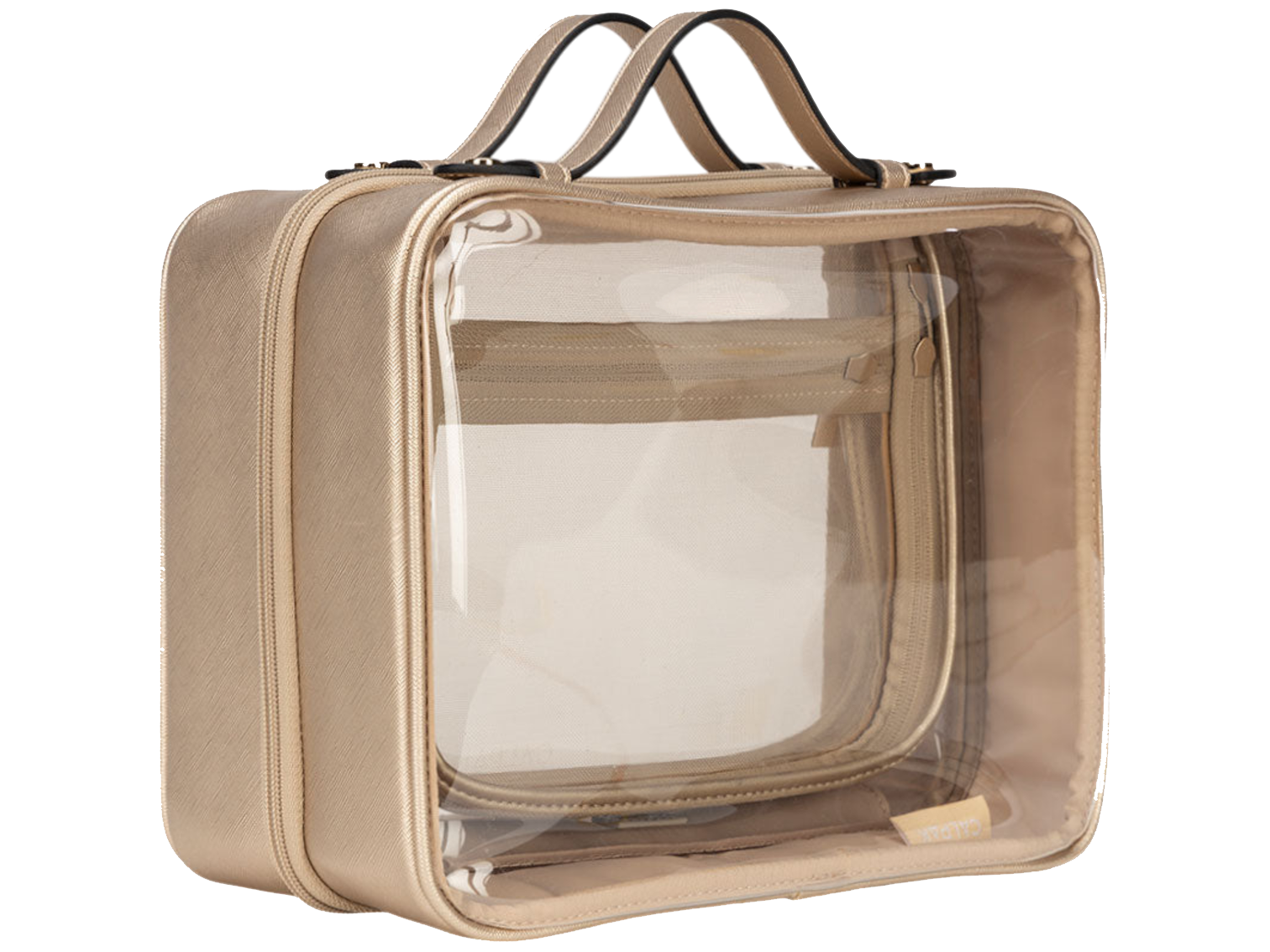 Calpak Large Clear Cosmetics Case