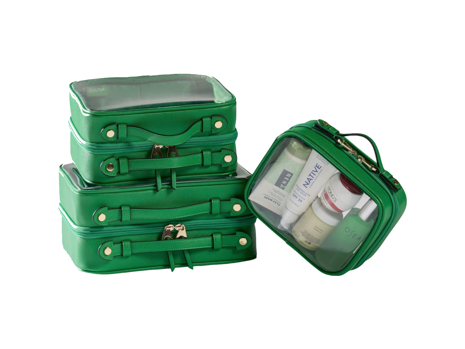 Calpak Large Clear Cosmetics Case