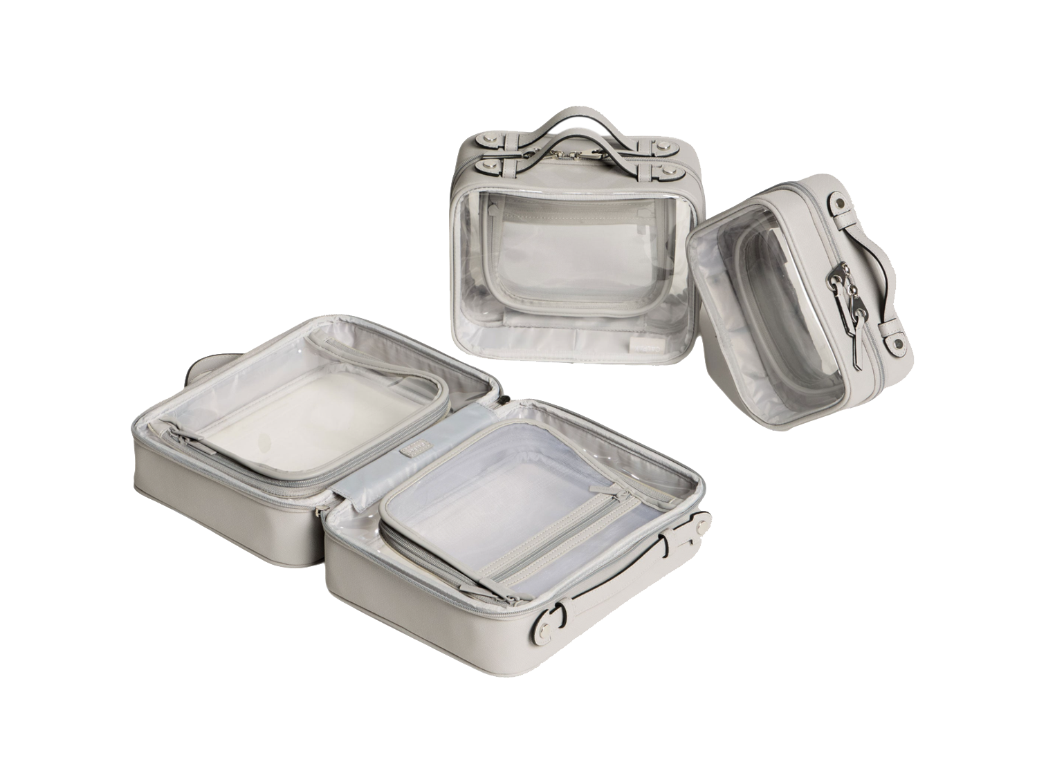 Calpak Large Clear Cosmetics Case