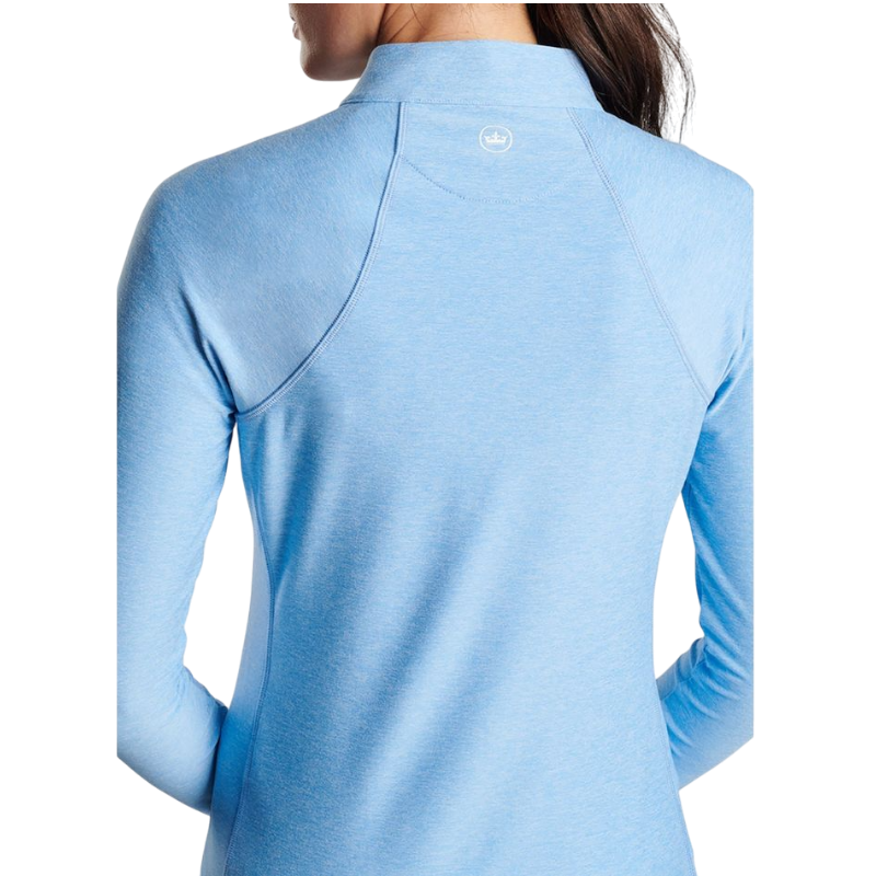 Peter Millar Women's Melange Raglan Sleeve Perth Layer Quarter-Zip