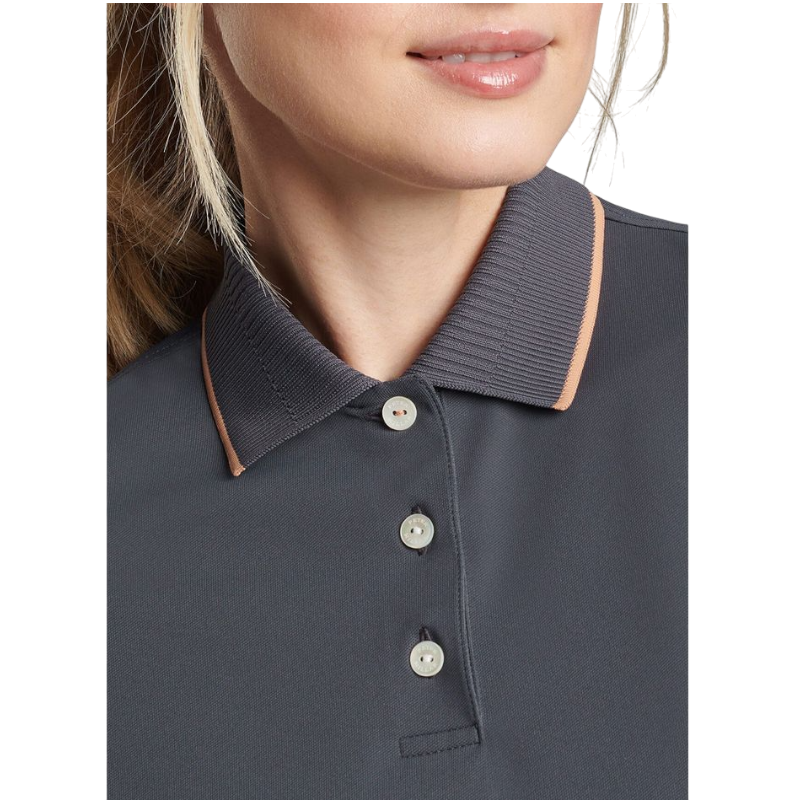 Peter Millar Women's Whitworth Sport Mesh Short Sleeve Polo