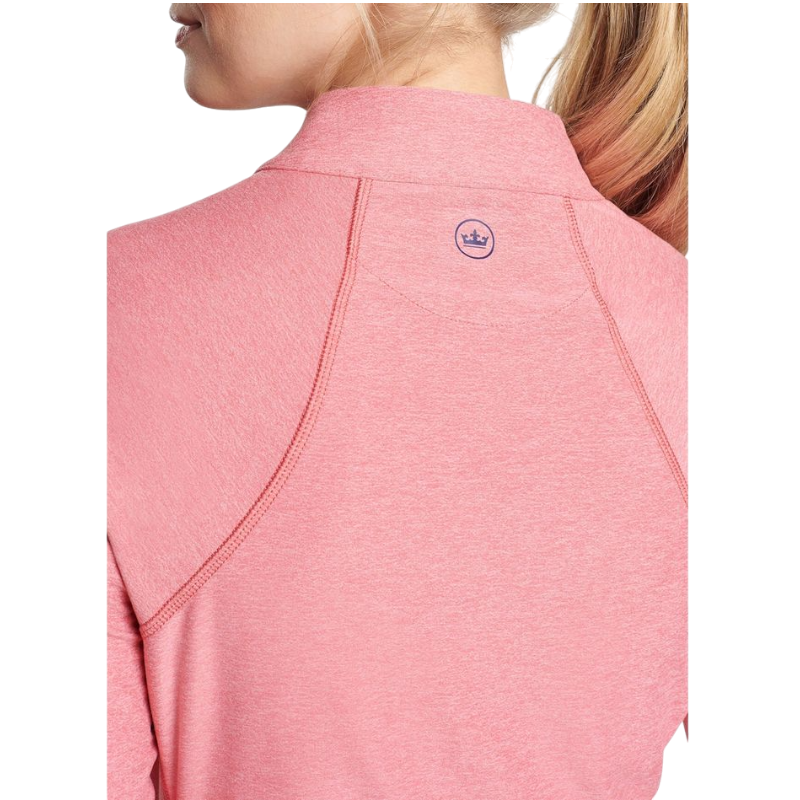 Peter Millar Women's Melange Raglan Sleeve Perth Layer Quarter-Zip
