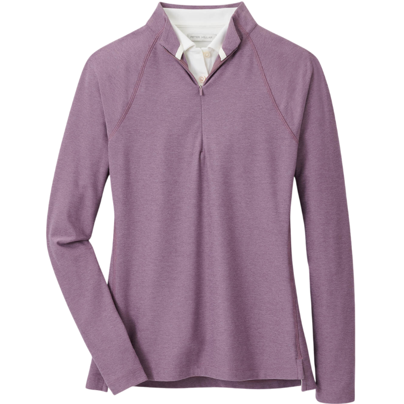 Peter Millar Women's Melange Raglan Sleeve Perth Layer Quarter-Zip