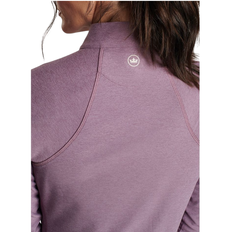 Peter Millar Women's Melange Raglan Sleeve Perth Layer Quarter-Zip