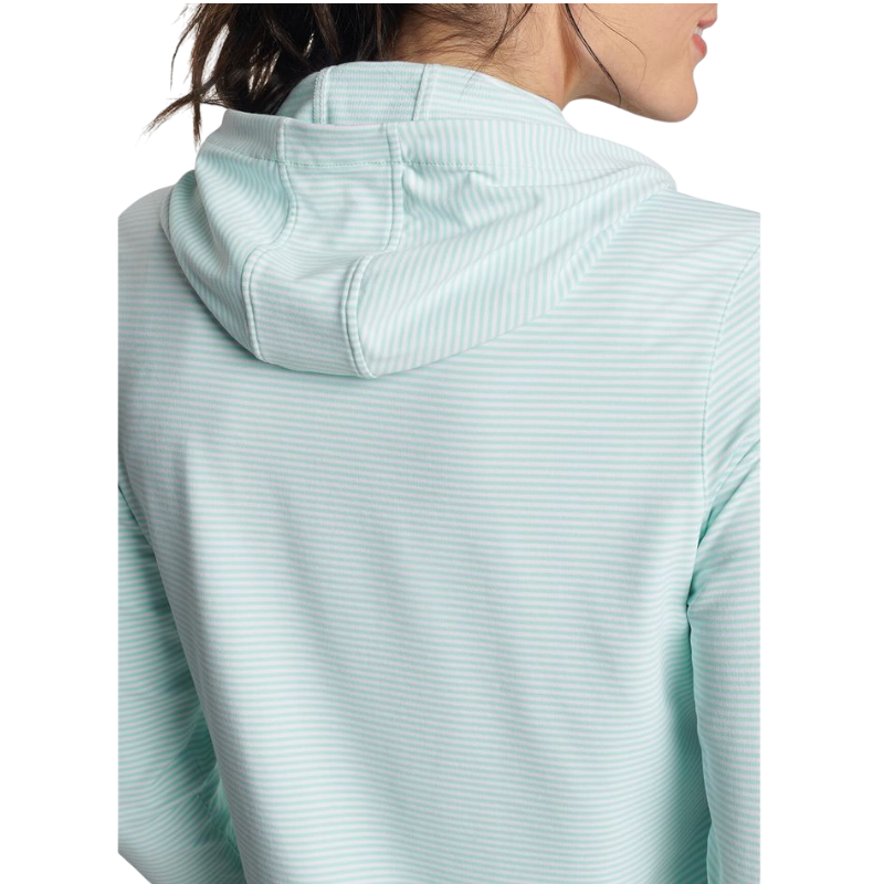 Peter Millar Women's Vista Stripe Pine Hoodie