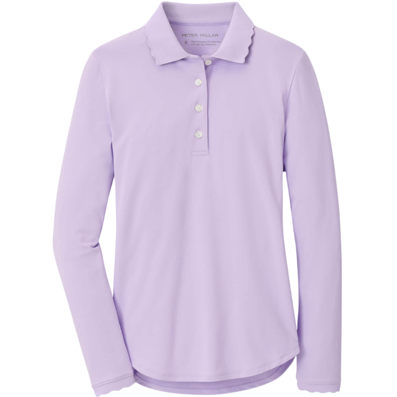 Peter Millar Women's Opal Long-Sleeve Stretch Jersey Polo