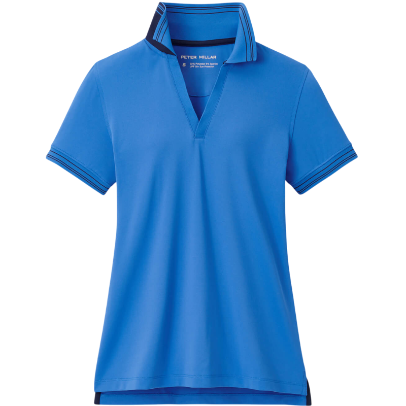 Peter Millar Women's Betty Short Sleeve Drop V Polo