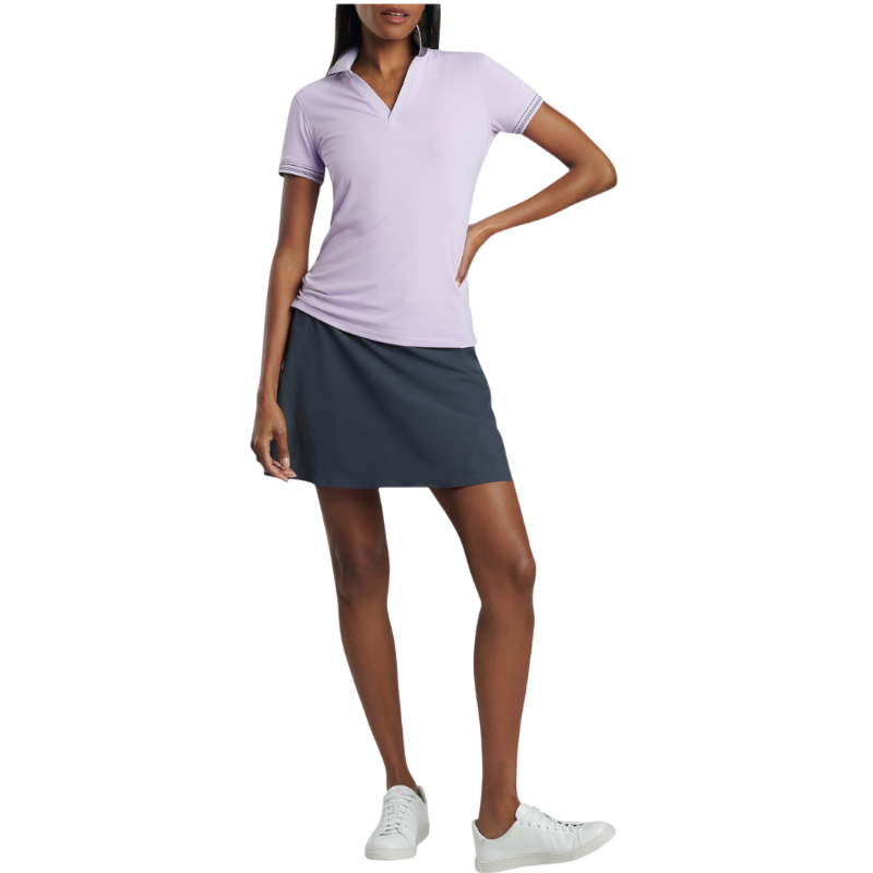 Peter Millar Women's Betty Short Sleeve Drop V Polo