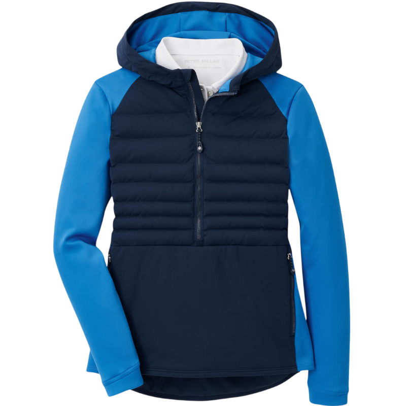 Peter Millar Women's Hooded Merge Half-Zip