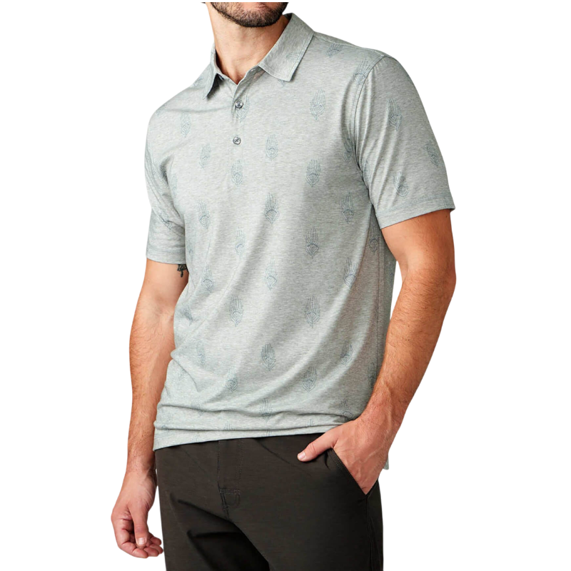 Linksoul Men's Delray Printed Polo