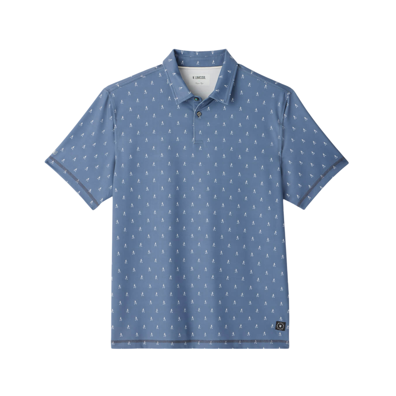 Linksoul Men's Drysdale Printed Polo