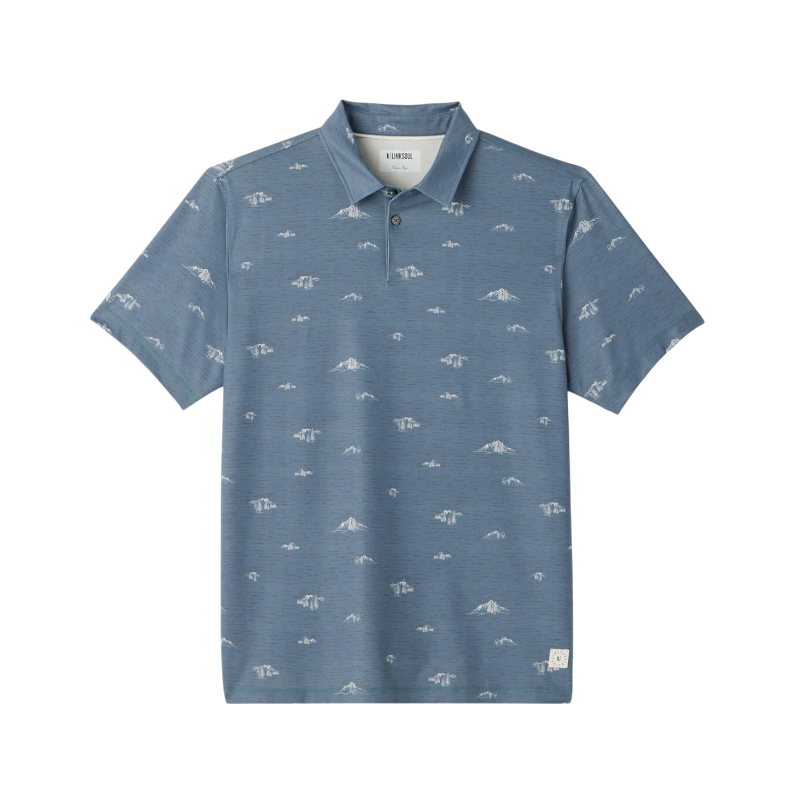 Linksoul Men's Drysdale Printed Polo