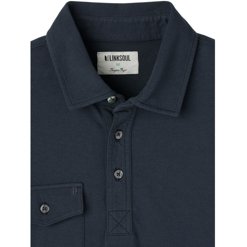 Linksoul Men's Coast Highway Pocket Polo