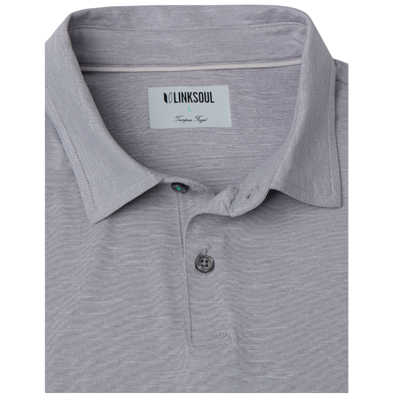 Linksoul Men's Sun Valley Long-Sleeve Polo