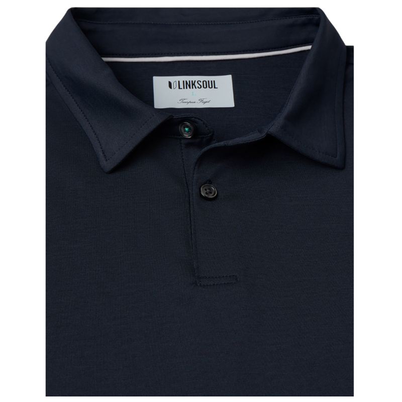 Linksoul Men's Sun Valley Long-Sleeve Polo