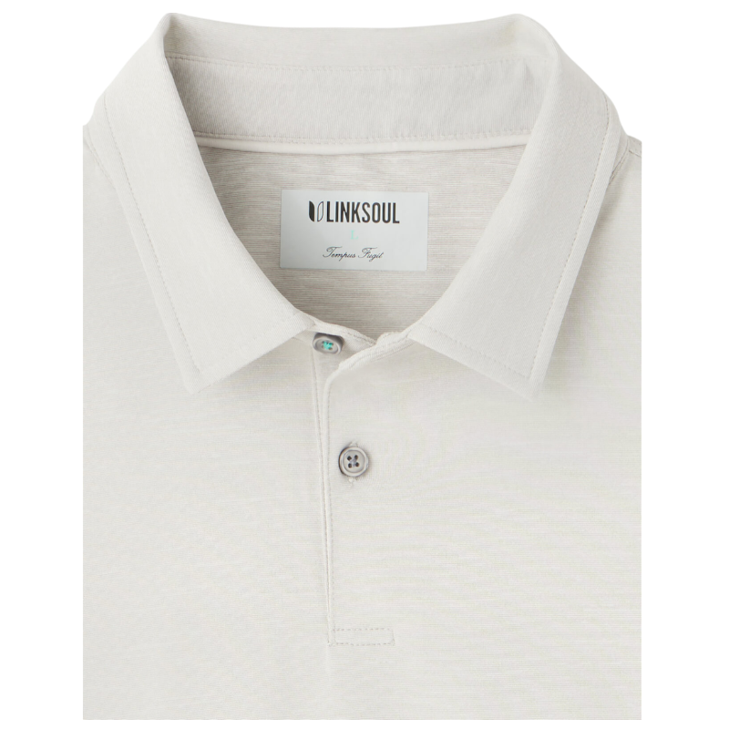 Linksoul Men's Sun Valley Long-Sleeve Polo