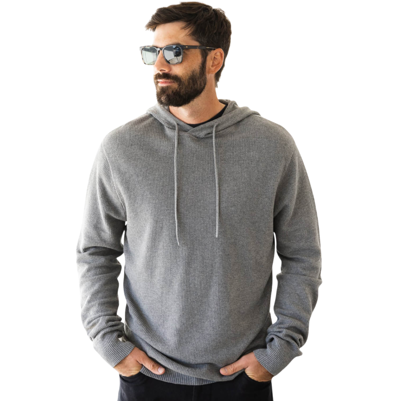 Linksoul Men's Waffle Hoodie