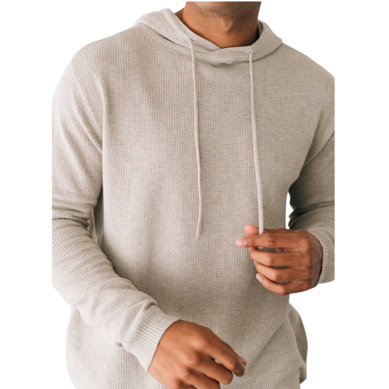 Linksoul Men's Waffle Hoodie