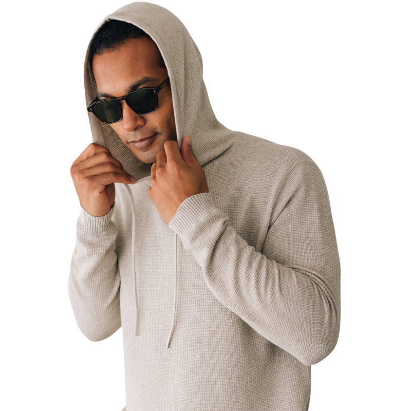 Linksoul Men's Waffle Hoodie